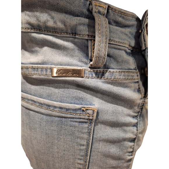 Kancan Small Overall Blue Jean Denim Dress - Picture 8 of 8